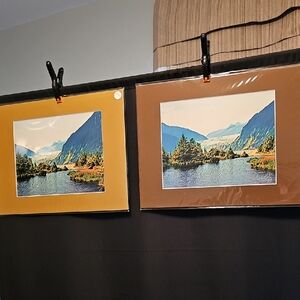 Mendenhall Glacier Alaska High Quality Photograph With Mat